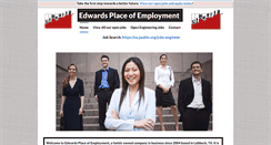 Desktop Screenshot of edwardsemployment.com